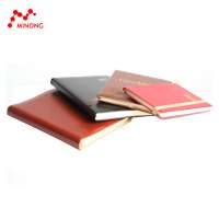 Wholesale Custom logo printing a5 elastic bandage leather notebook